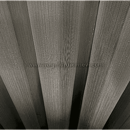 Simli Bambu Tül Perde