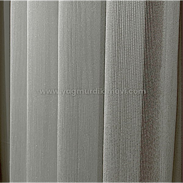 Simli çelik iplikli tül perde – tok duruşlu, modern ve ışıltılı model