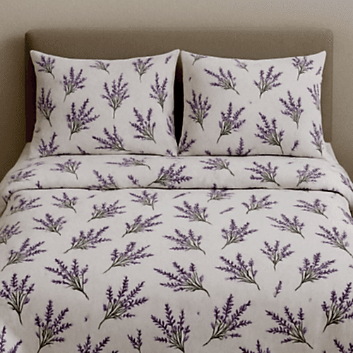 Sare Çiçekli Pamuklu Nevresim Takımı