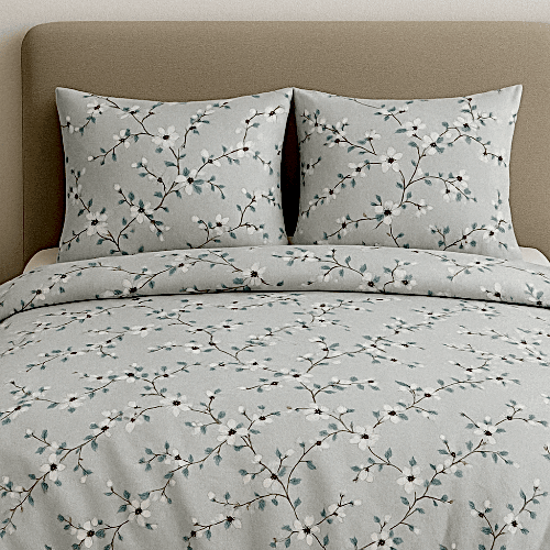 Ares Çiçekli Pamuklu Nevresim Takımı