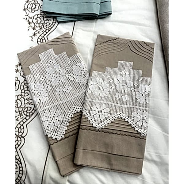 Özel Nevresim Takımı | Kendi Dantelinizle Tasarlayın