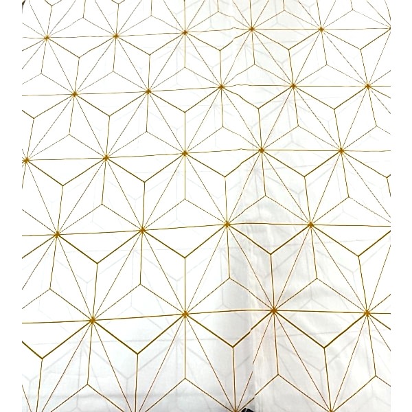 Optik modern pamuk nevresim takımı açık kahverengi desenli - Yağmur Dikim Evi