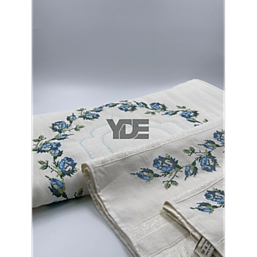 Kanaviçe İşlemeli Seccade Takımı (3’lü Set)